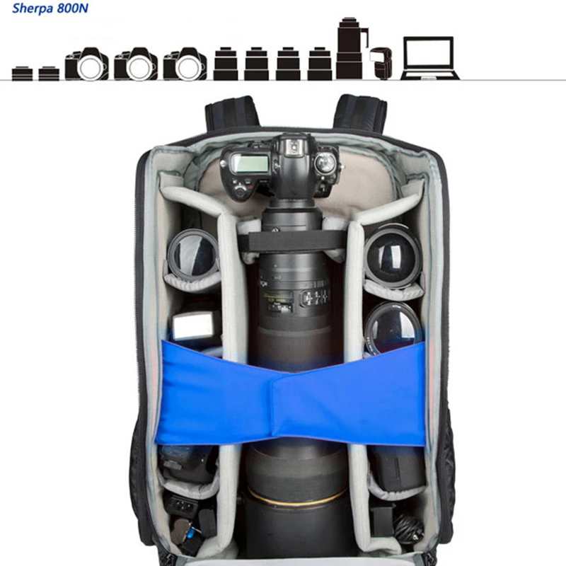 Benro шерпа серии 600N 800N сумка для камеры Рюкзак SLR