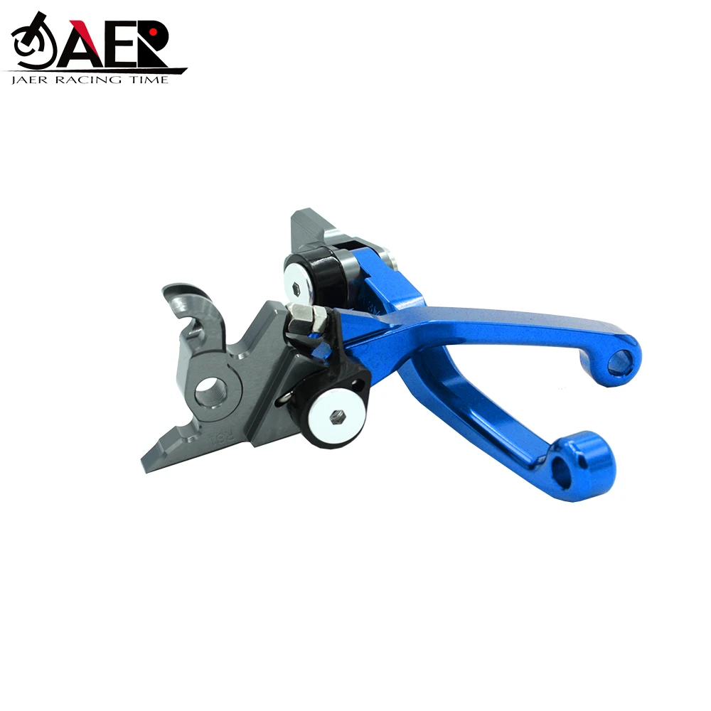 

JAER CNC Billet Pivot Foldable Brake Clutch Levers For Kawasaki KLX250 D-TRACKER 1993 1994 1995 1996 1997