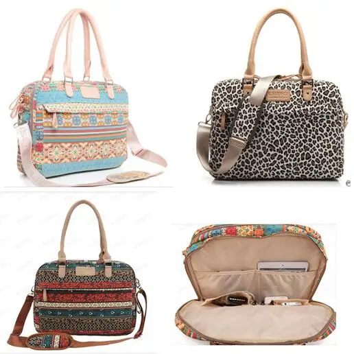 

Bohemian Laptop Messenger Shoulder Bag 13Inch 14inch Laptop Briefcase Handbag