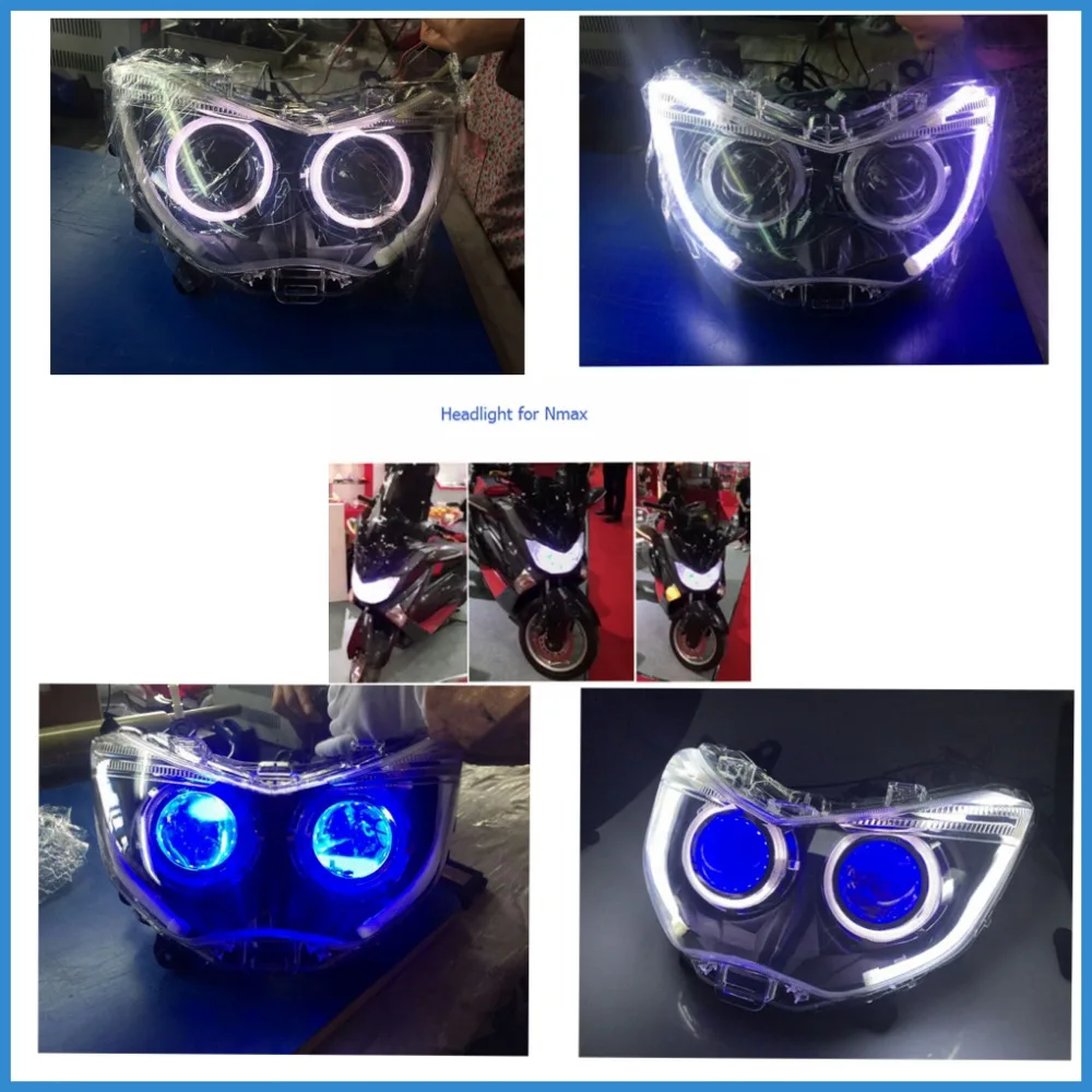 

Modified motorcycle parts nmax HID head light headlamp front lamps for YAMAHA NMAX 155 NMAX155 NMAX125 2016 2017 2018 2019