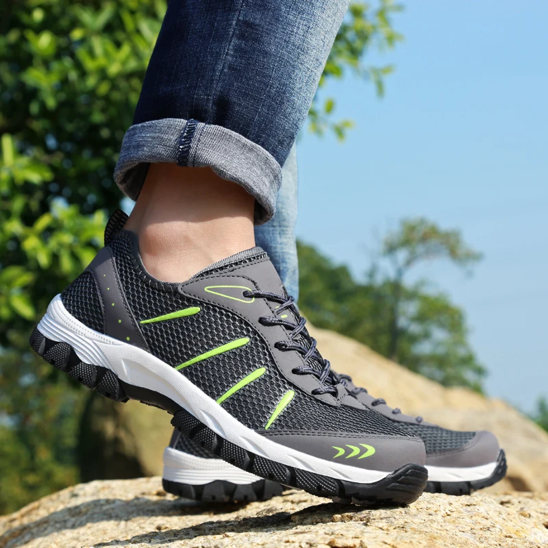 

Summer Mens Mesh Shoe Fashion Spring Breathable Lace Up Trainers Sneakers Big Plus Size 39-48 Male Footwear Men Casual Shoes899