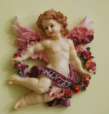 

Angel Wall Decoration Home Dies Catholic foreign trade holy child angel hanging wall statue decoration home