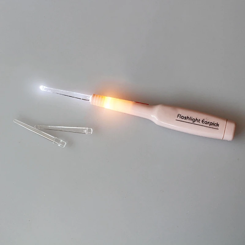 Ушной воск удалить светодиодный фонарик ушной палочки очиститель инструмент Curette Электрический Очиститель ушей очищающее устройство для чистки ушей массаж