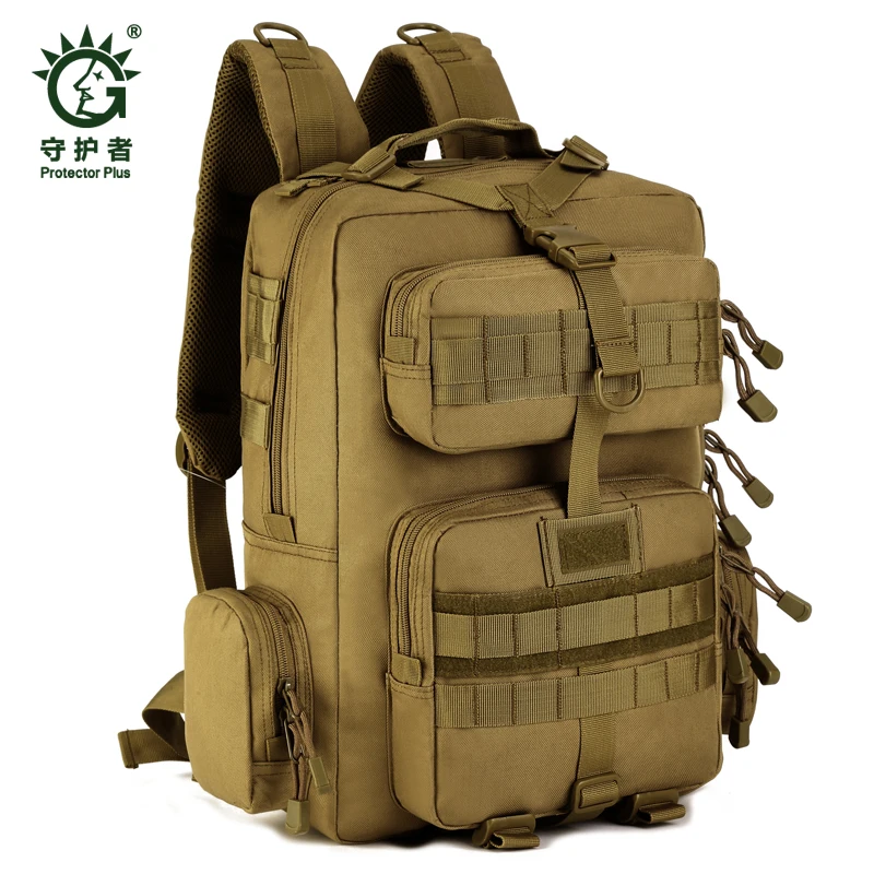 Outdoor 30 L Sport Climbing Camping school hard bag shoulder bagTrekking Molle travel Bags Military font