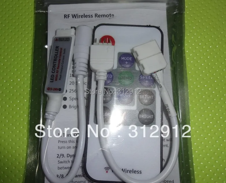mini led rf rgb controller DC5-24V input max 4A*3 channel output | Лампы и освещение