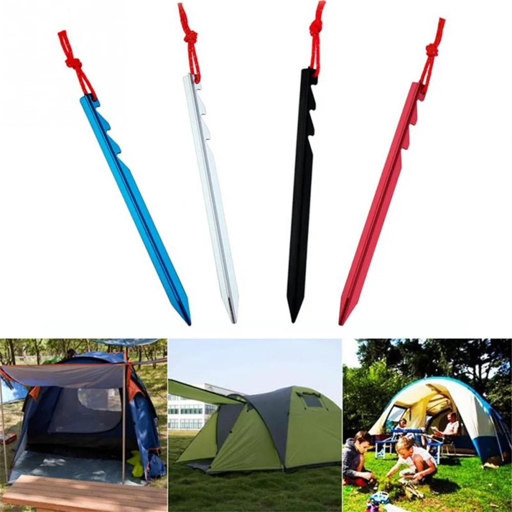 2019 FASHION 4pcs 18cm Thick Tent Pegs Camping Tent