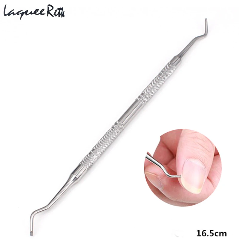 Professional Pedicure Tool Clean Corrector Toe Nail Fixer Correction Foot Nail Care Toe Nail Hook Double Ended Ingrown Toenails
