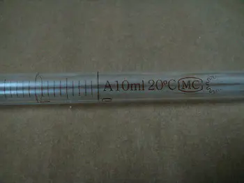 

10 ML MOHR MEASURING PIPET In 1/10 ML,CLASS "A"