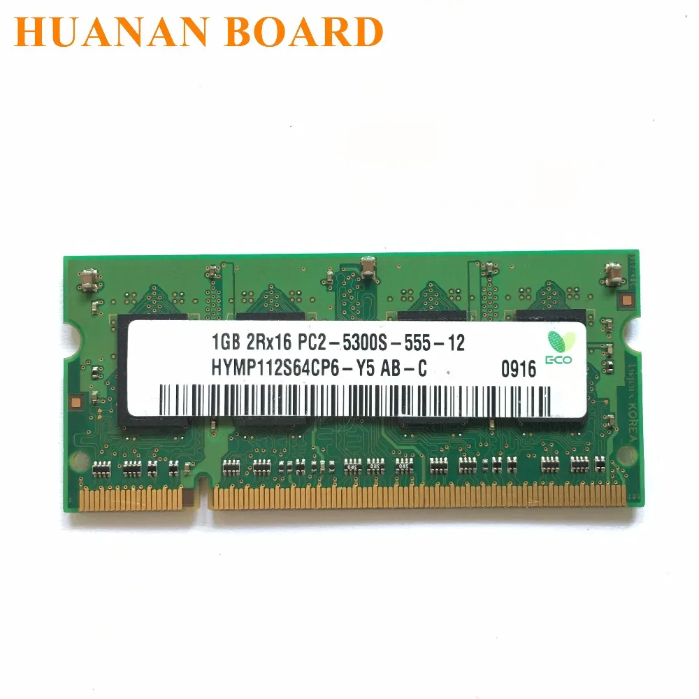 Для DDR2 1GB 1Rx8 2Rx8 2Rx16 PC2-5300S Laptoop ram 1G DDR2 667MHz PC2 5300S ноутбук память Hynix чипсет