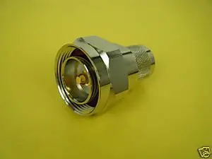 

7 7/16 DIN Male to N Type Male Connector Adapter 76MNM