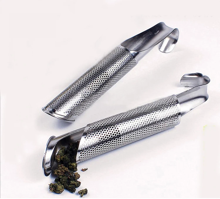 Stainless steel Tea Infuser Filter Creative Tea Strainer Pipe Design Coffee Tea tools Tea Accessories Infuser Filter For Tea (4)