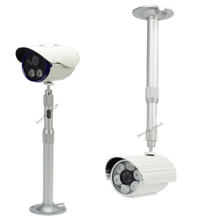 알루미늄 실버 천장 마운트 40-80cm 확장 벽 브래킷, UNIC Excelvan XGIMI JMGO YG400 YG300 DLP 프로젝터 CCTV 카메라용