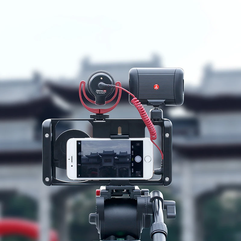  Ulanzi U-Rig Metal Handheld Smartphone Video Rig Vlog Setup Handle Grip Stabilizer w Phone Lens for