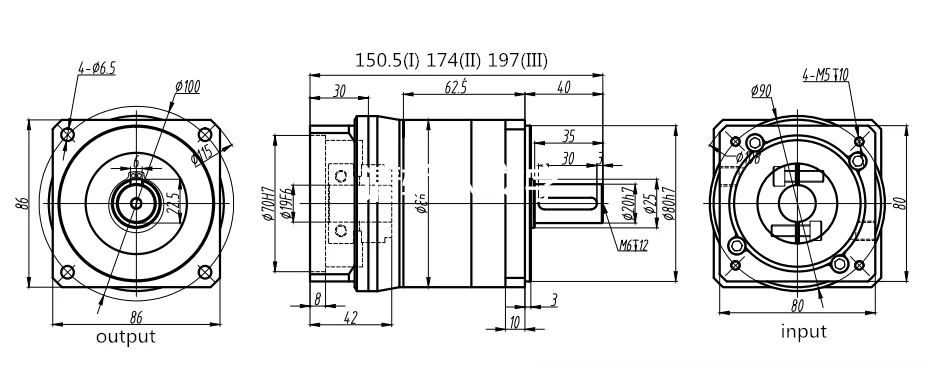 LRF90 Dimension