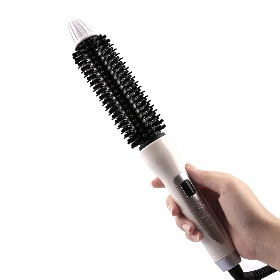 

LCD Hair Curler magic Curling Iron Hair Rollers Care Styling Tools Hair Curler machine Rollers Fast Hair Straightener Brush