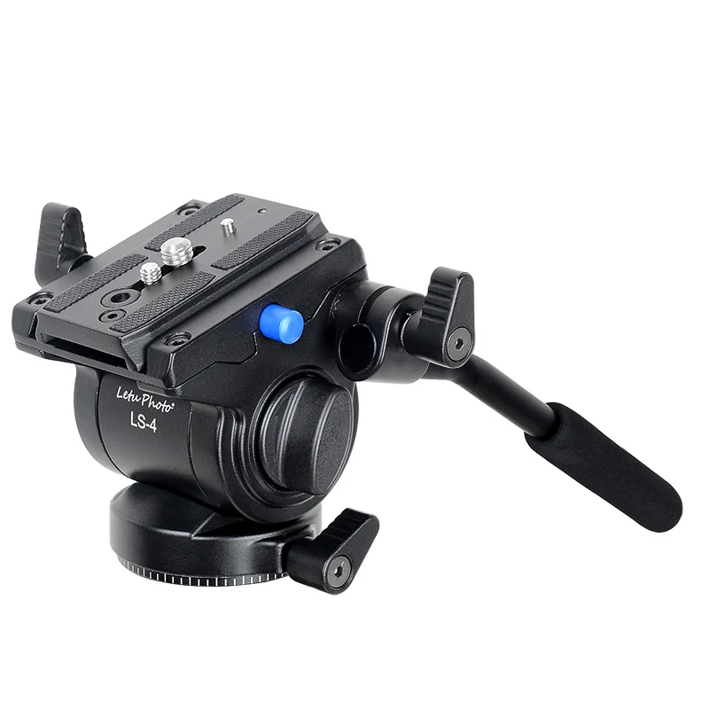 XILETU MV284A+ LS4 профессиональный видео монопод Комплект для видеокамеры DSLR Жидкостная головка Мини Настольный Штатив лучше дешевле, чем JY0506 - Цвет: Only LS4 head