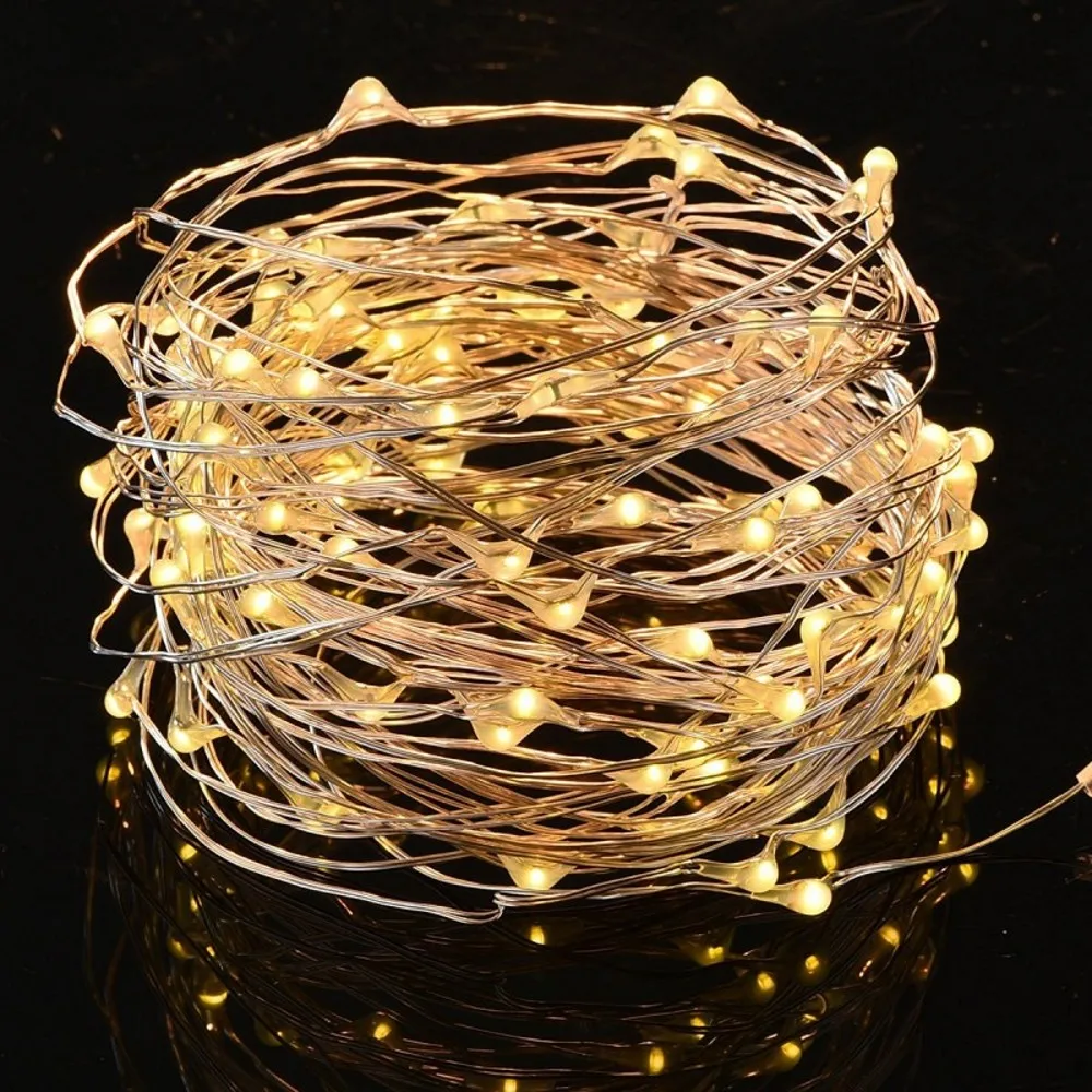 New 2M 3M 4M 5M LED Copper Wire String Fairy lights AA Battery Operated Christmas Holiday Wedding home Party Decoration lights New 2M 3M 4M 5M LED Copper Wire String Fairy lights AA Battery Operated Christmas Holiday Wedding home Party Decoration lights