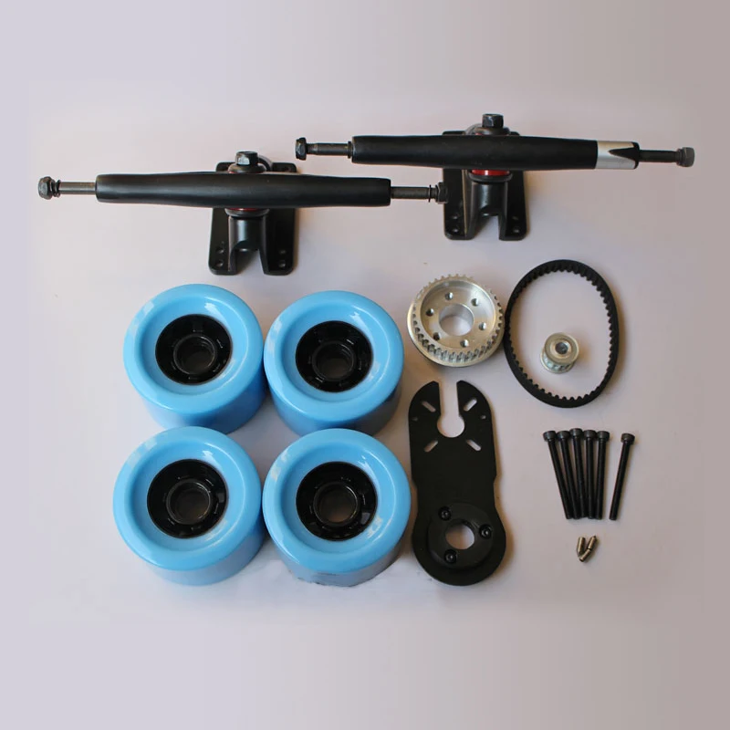 7inch Single Drive Electrical Skateboard Parts Wheels Trucks Long Board