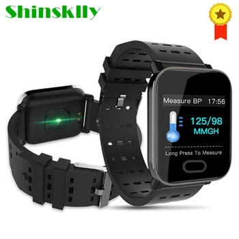 

Shinsklly Smart Bracelet Heart Rate Monitor Blood Pressure Smart Band Waterproof Fitness Tracker Smartwatch Men for Android IOS