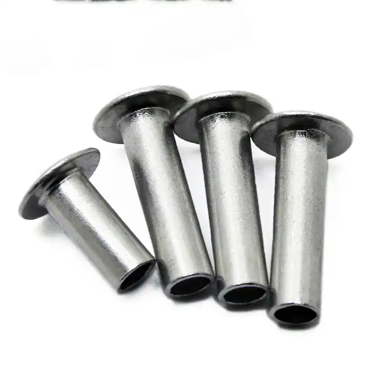 30pcs M4 stainless steel rivet large flat head semi tubular rivets
