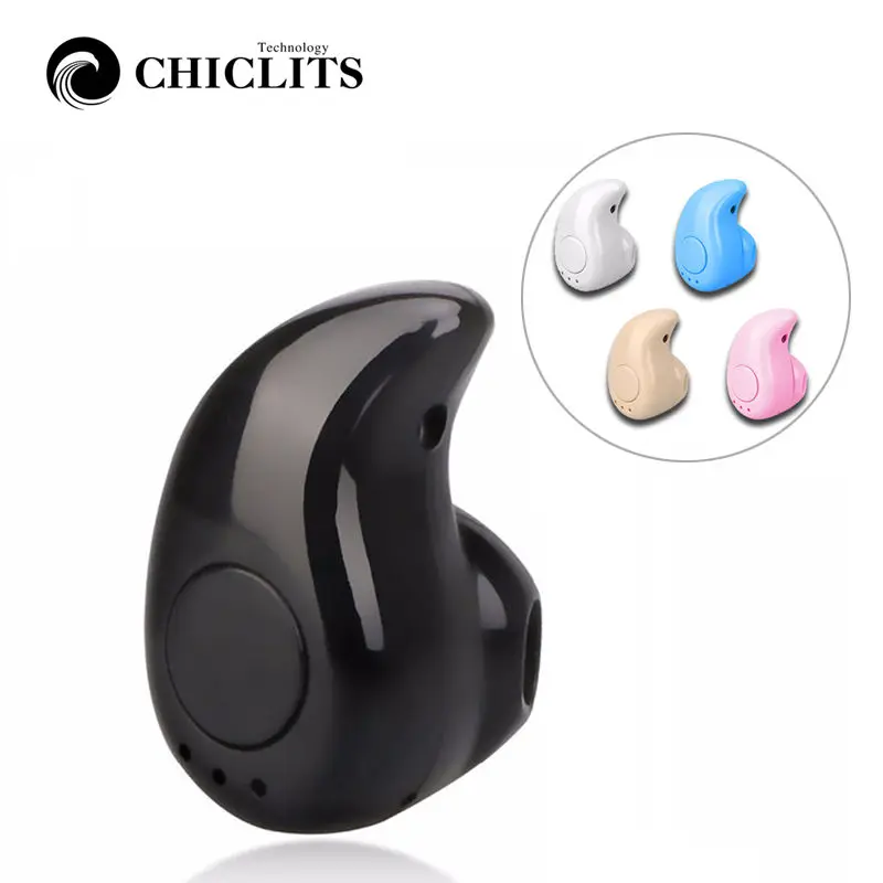 CHICLITS Мини Bluetooth наушники S530 беспроводные Handsfree Mono 4 1 с микрофоном для IOS Android Mobile