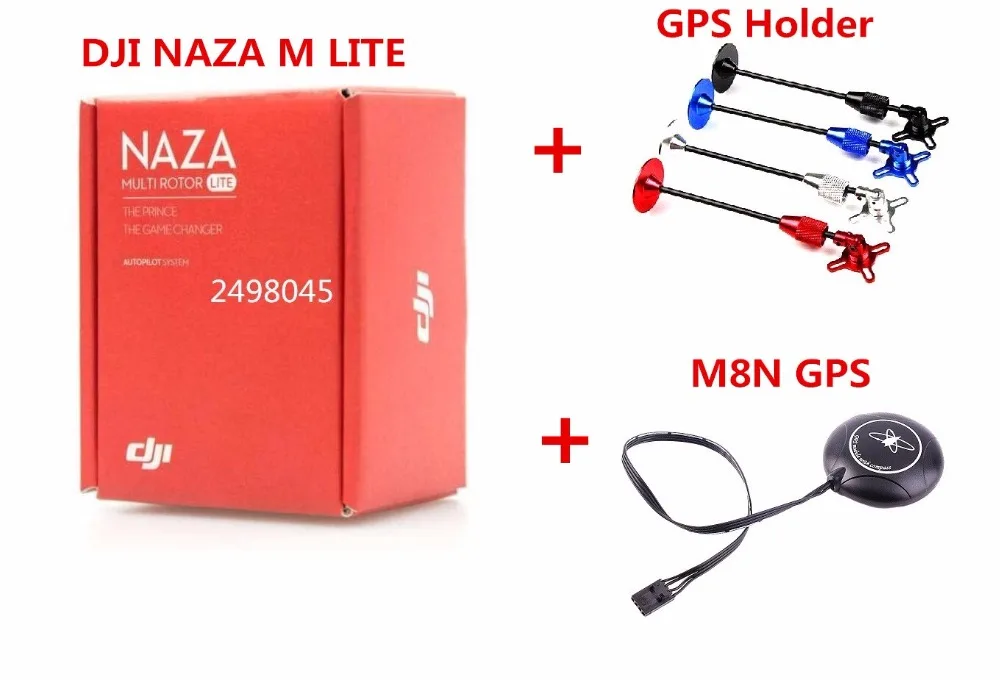 

Naza M Lite Multi Flyer Version Flight Control Controller w/ PMU Power Module & LED &Cables & M8N GPS & stand holder
