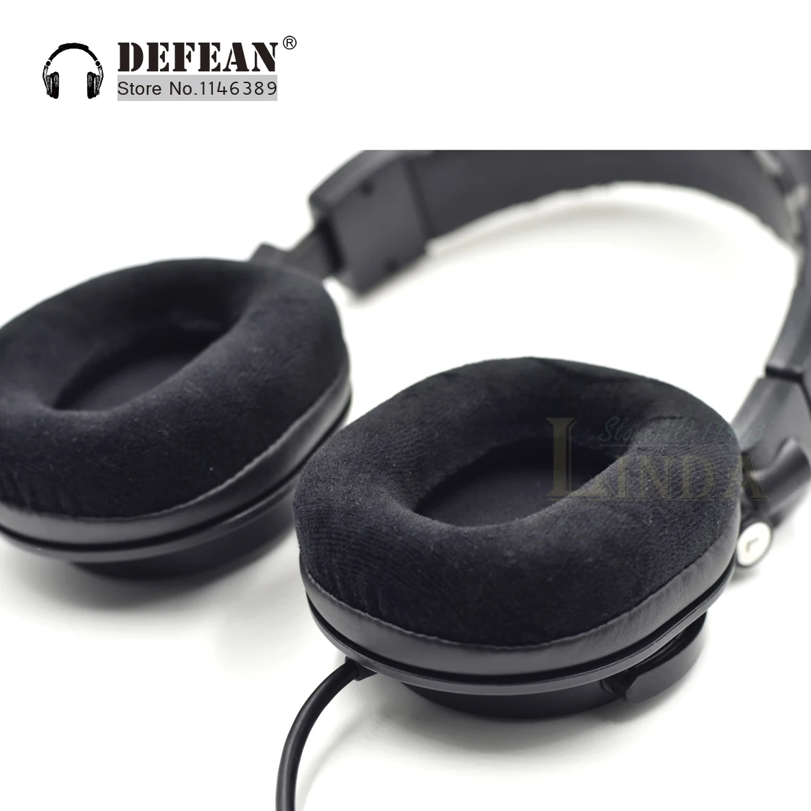 Гладкие велюровые амбушюры подушка для наушников Audio Technica ATH M40 M50 M40X M50X M30 M35 SX1 M50S