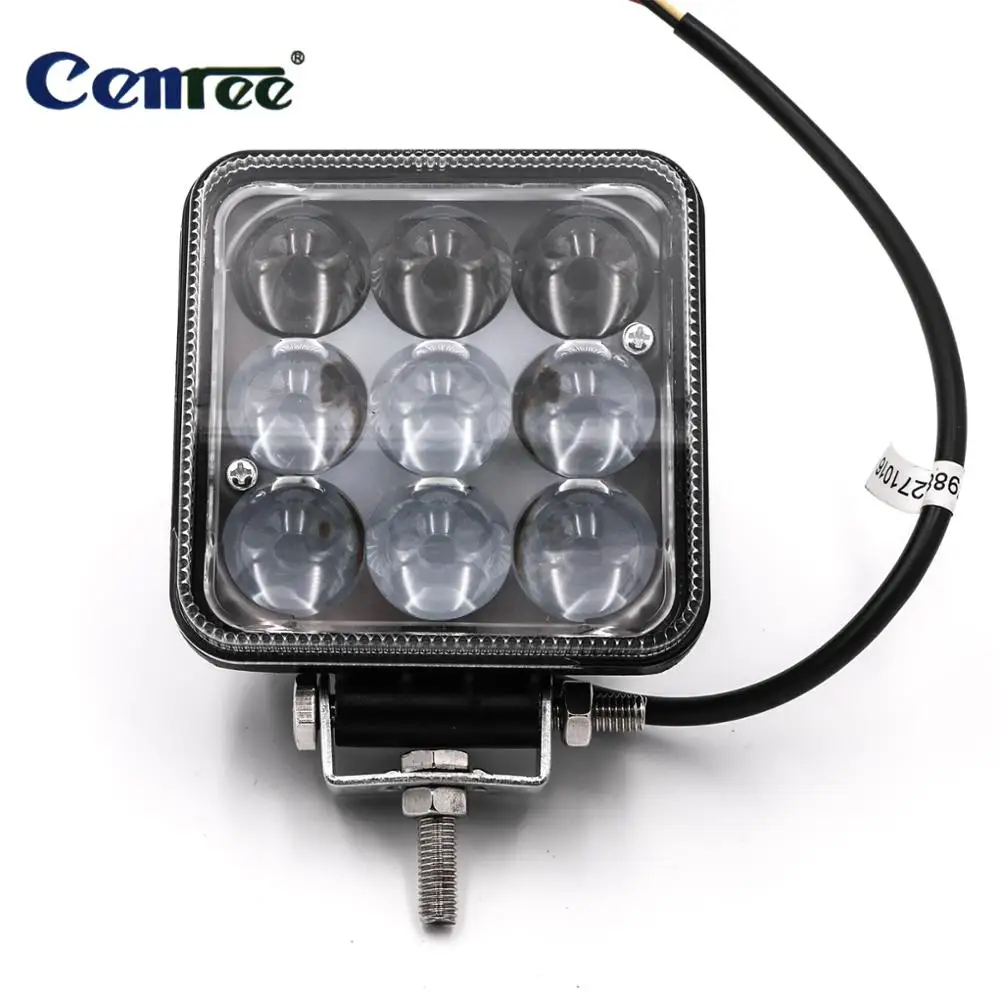 

CENREE 1pcs 27W 1980LM IP67 LED Work Light Bar for Indicators Motorcycle Driving Offroad Boat Car Tractor Truck 4x4 SUV ATV Spot