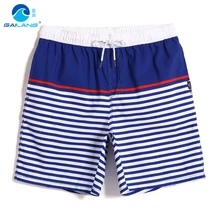 Мужской купальный костюм, спортивный костюм de bain homme, быстровысыхающий, для серфинга, для бега, с принтом, Шорты купальные для доски, трусы, сетчатые