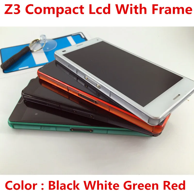 

Original For SONY Xperia Z3 Compact LCD Display For SONY Xperia Z3 Compact LCD Touch Screen Z3Mini D5803 D5833 Z3C Replacement