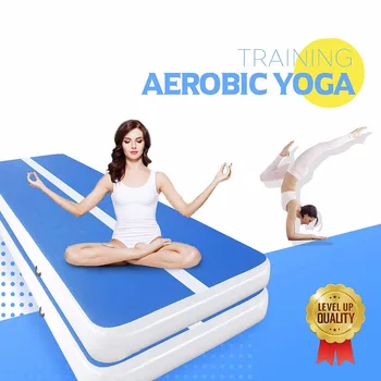 

Inflatable Gymnastics AirTrack Tumbling Air Track Floor Trampoline Electric Air Pump for birthday Home Use/Training/Cheerleading