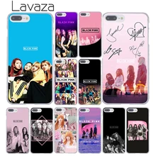 Lavaza черный розовый k-pop черный розовый kpop коллаж жесткий чехол для телефона чехол для iPhone XR X 11 Pro XS Max 8 7 6 6S 5 5S SE 4S 4 10