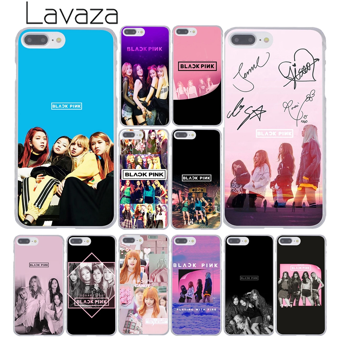 Lavaza BLACK PINK k pop BLACKPINK kpop collage Hard Cover Case for