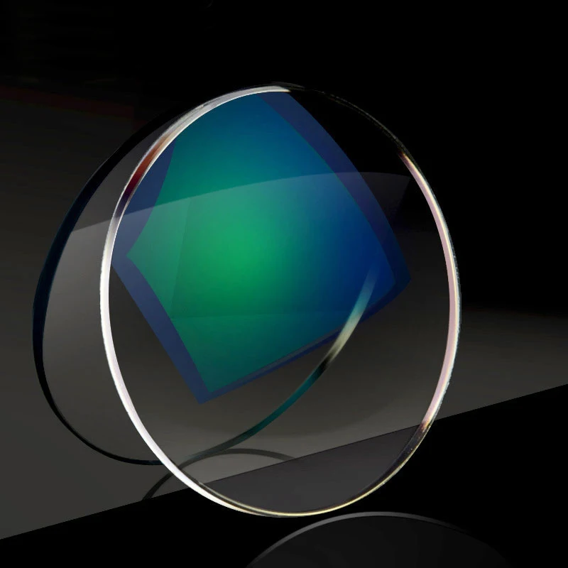 1.61 Anti-Blue Ray Aspheric Photochromic Gray Lens Optical Lenses Prescription Vision Correction Computer Reading Lens