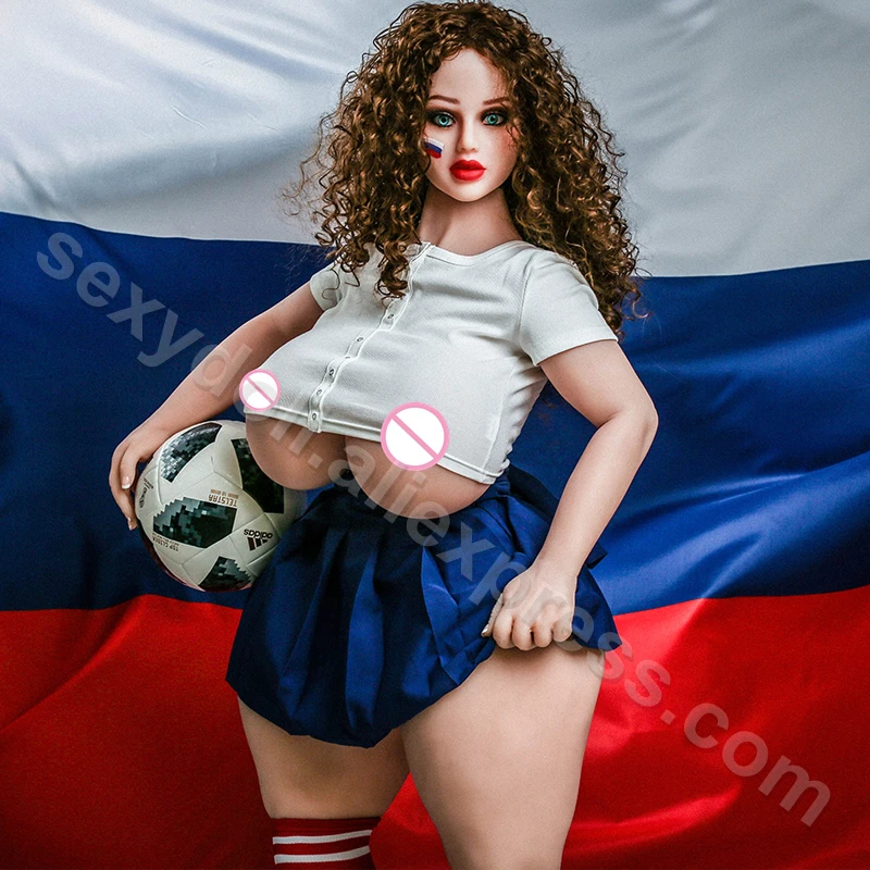 NEW 135cm huge ass big breast Fat full lifelike silicone sex dolls for men skeleton European ...