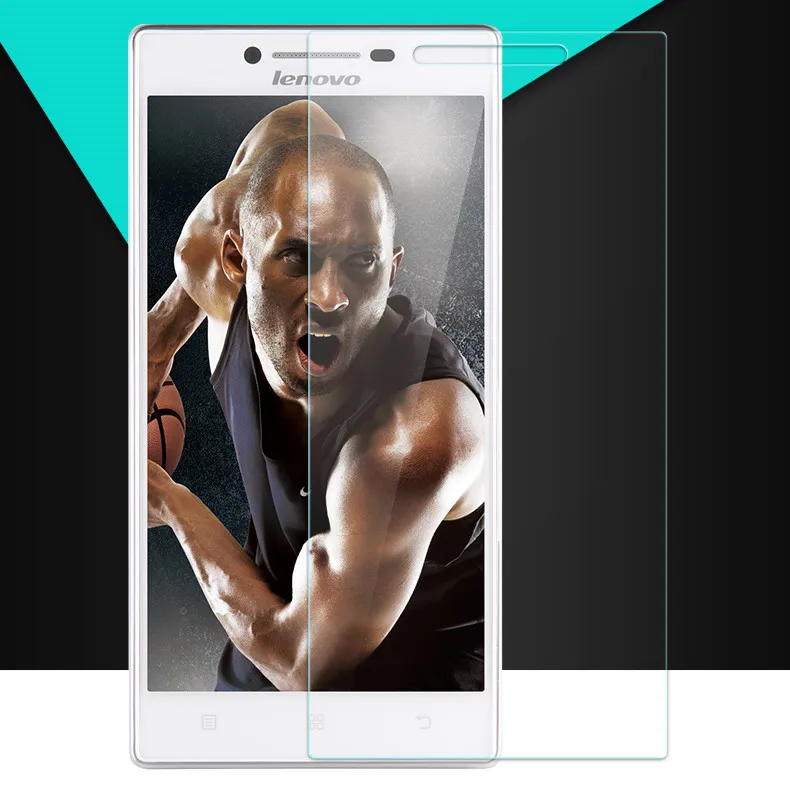 

0.26mm Ultra Thin Tempered glass film For Lenovo P70 P70T 2.5D Arc Edge Screen protector protective film with clean tools