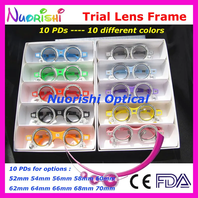 5 шт./партия разноцветные фиксированные линзы для объектива XD05|lens frame|trial lens frameframe