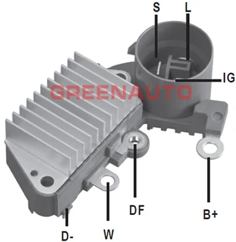 

Alternator Voltage Regulator126000-7040 For TOYOTA Forklifts For Alternator OEM 100211-4540 100211-6930 27060-78003 27070-23041