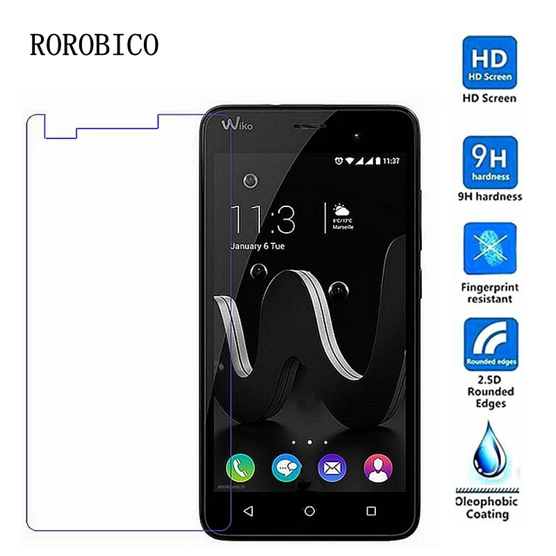 Закаленное стекло ROROBICO для Wiko Rainbow UP Jam Jerry Robby Jimmy Highway Pure Tommy Sunny Birdy Fever 4G защитный