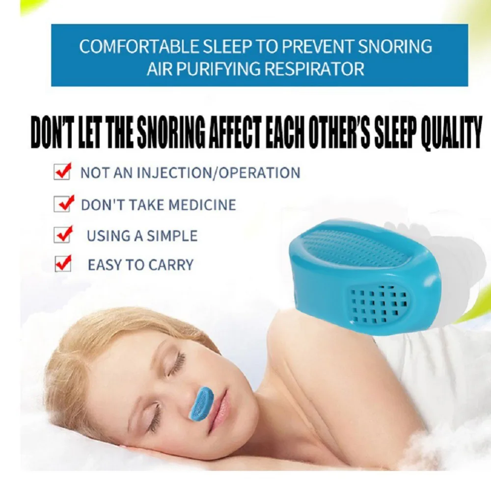 Anti Snore Nasal Dilators Apnea Aid Device