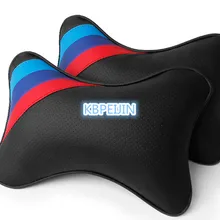 Автомобильный Стайлинг для BMW e46 e90 e39 f30 f10 e36 e60 x5 e53 f20 e34 автомобиль подушка для шеи на сиденье кожа удобный подголовник Аксессуары