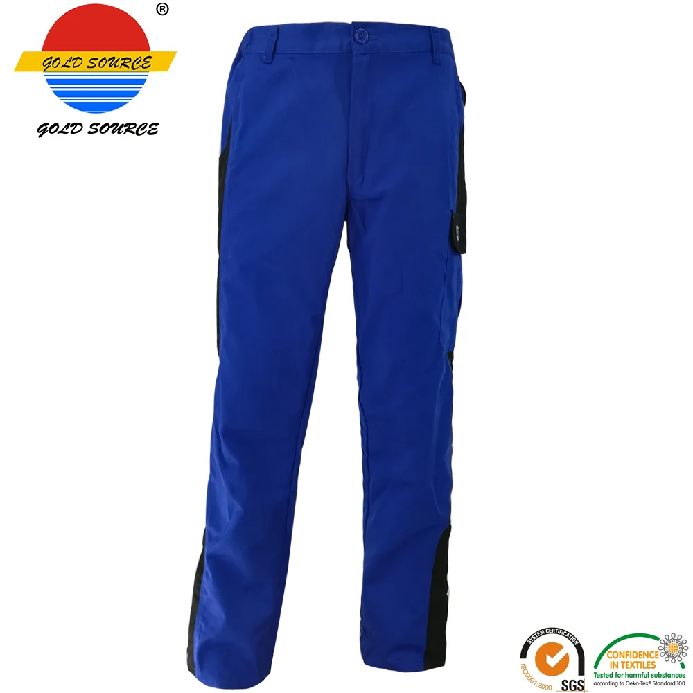 

Factoray On Sales Cheap Mens Blue Work Wear Pants Workwear Trousers for Builders Technician Mechanic Craftsmen