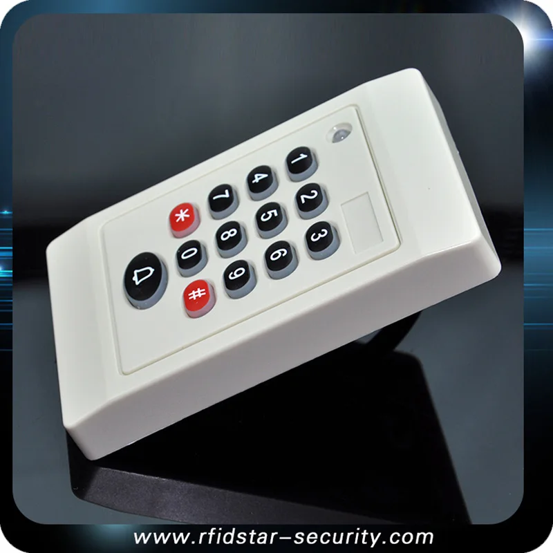 

access control rfid reader waterproof 125KHz id card reader Wiegand26/34 proximity Card Reader for Door security system
