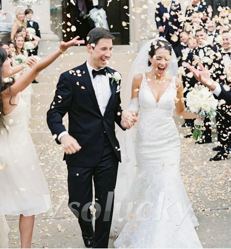 100pcs/pack Silk Rose Petals Table Confetti Artificial Flower Baby Shower Crafts Wedding Supplies Party Christmas Venue Decor