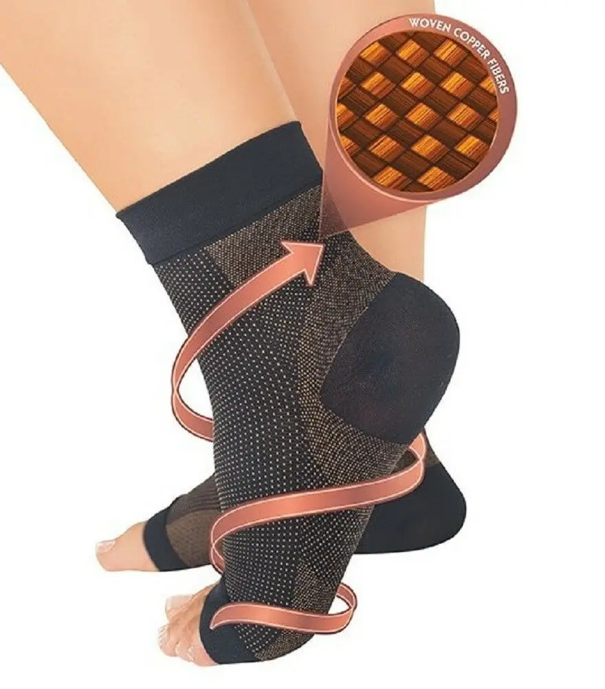 

NEW Foot Angel Compression SLEEVE Plantar Fasciitis Anti Fatigue (S/M/L/XL)