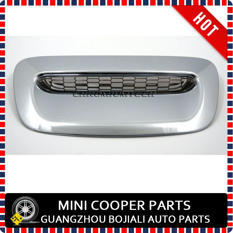 

2007 up MINI Cooper R56 R55 R57 R58 R59 Cooper S CHROME Bonnet Air Intake Scoop Cover(1pc/set)