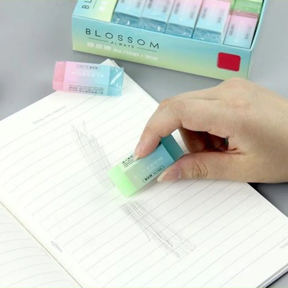 Лимит показывает Мягкий Прочный гибкий кубик милый цветной карандаш резиновые ластики для школы дети студент ластик Обучающие Инструменты подарки