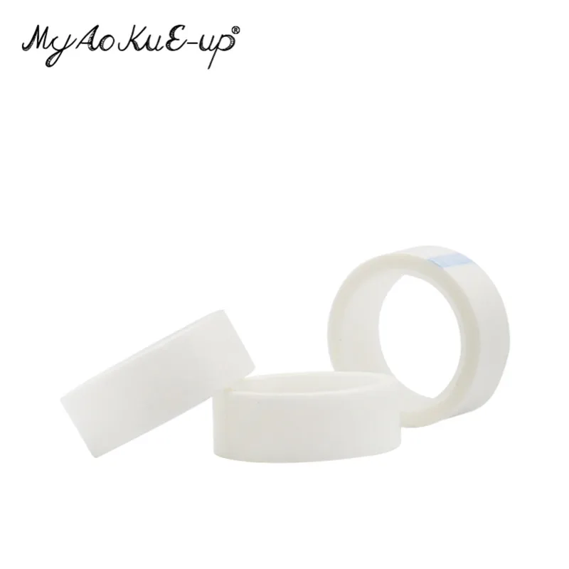 

Hot 50PCS/SET Silk Eye Pad Eyelash Extension under Patch Makeup Tool Individual False Eyelash Non-woven Lsolated Tool Wrap Tape