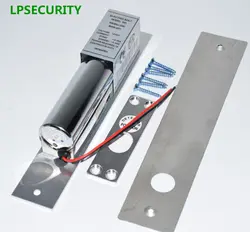 LPSECURITY DC 12 V Heavy duty Замок-электрозащелка 2 с трапециевидным силуэтом и низкотемпературный Электрический Болт замок для двери доступа