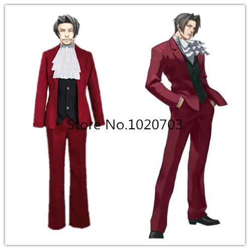 Ace Attorney Phoenix Wright Miles Edgeworth Mitsurugi Reiji Gyakuten Saiban Cosplay Costume Cosplay Costume Sexy Costume Sailorcosplay Anime Costumes Aliexpress